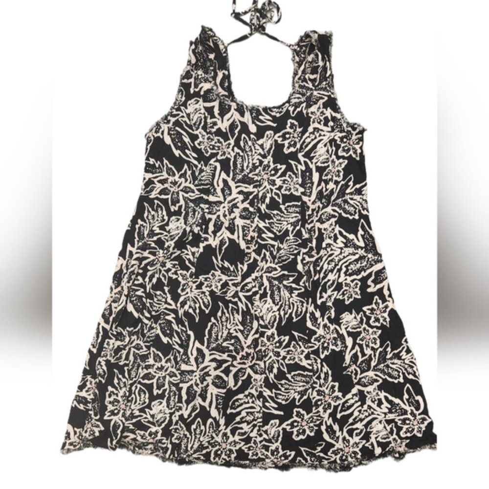 Motherhood Maternity Medium Patterned‎ Rayon Sleevless Frayed Edge